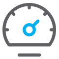 hosting speed meter icon
